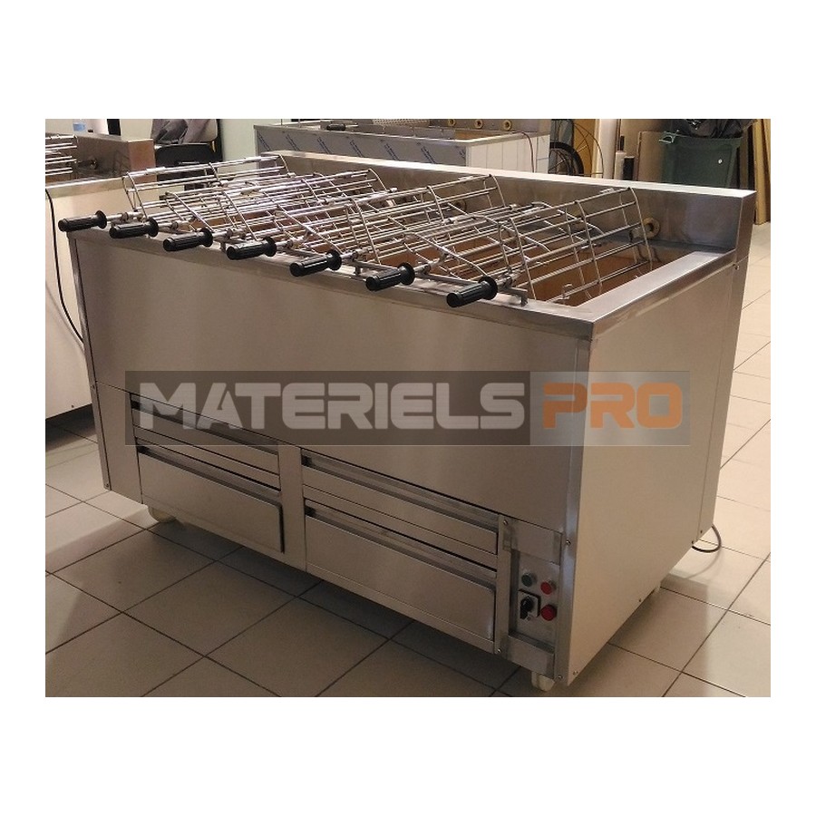 Hotte inox aspirante professionnelle